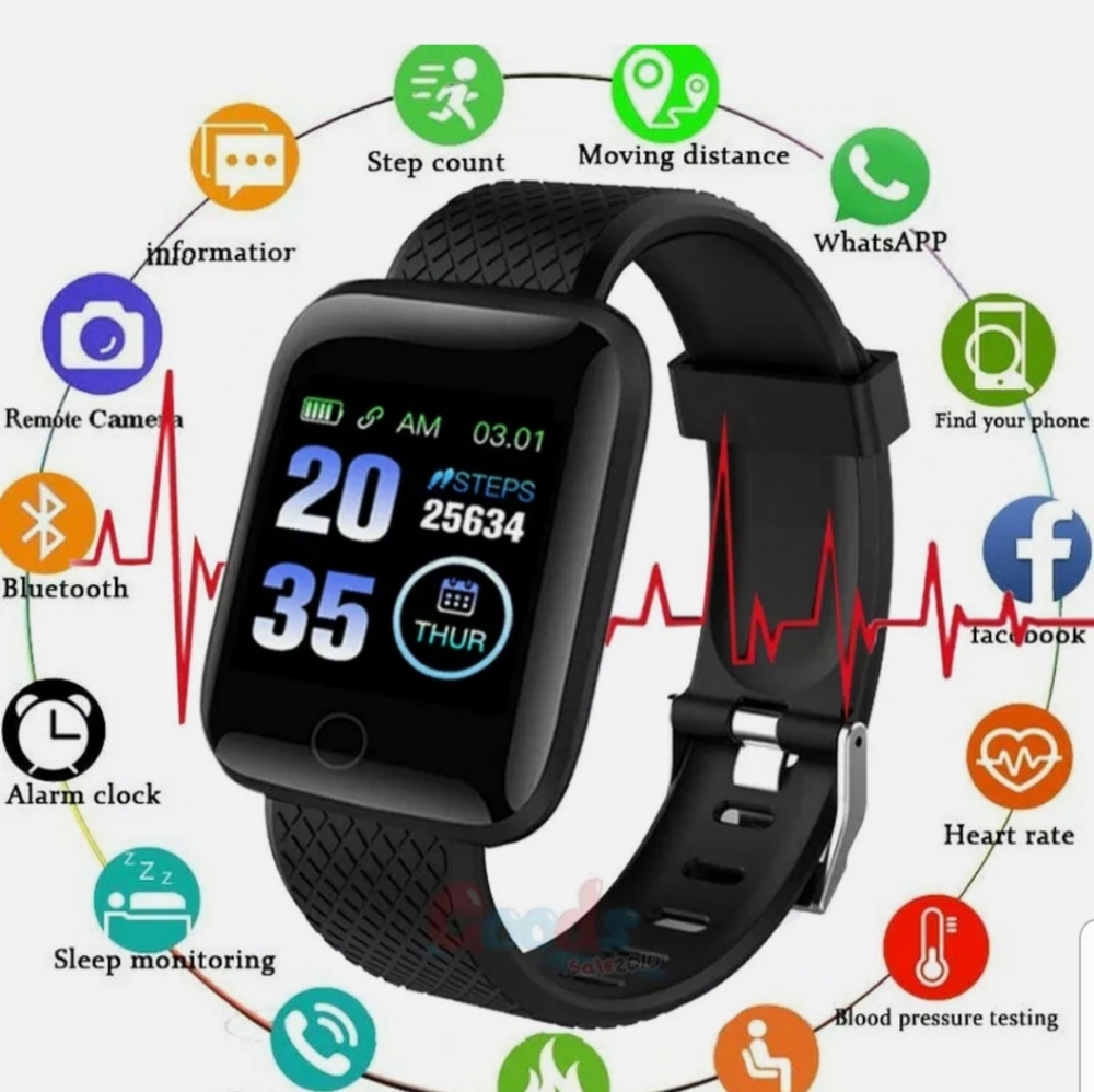 Waterproof smart watch for iPhone and android